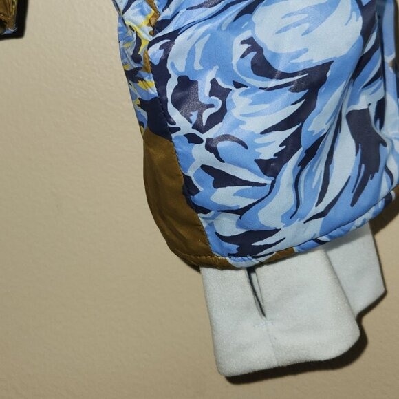 Offline by Aerie Chillside Bronze Floral Puffer Jacket XXL - Picture 3 of 5